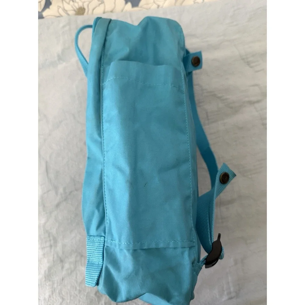 Fjallraven Kanken 23510 Classic Deep Turquoise Backpack Womens Kids Laptop Blue